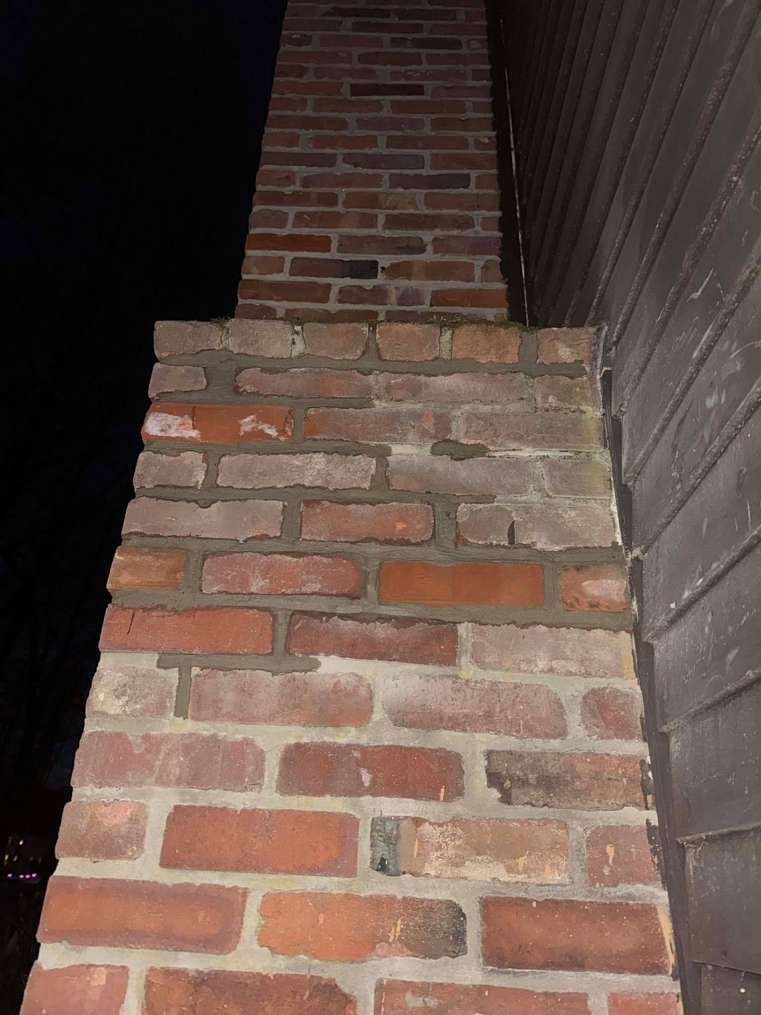 Chimney restoration before and after in Milton MA by Elite Chimney