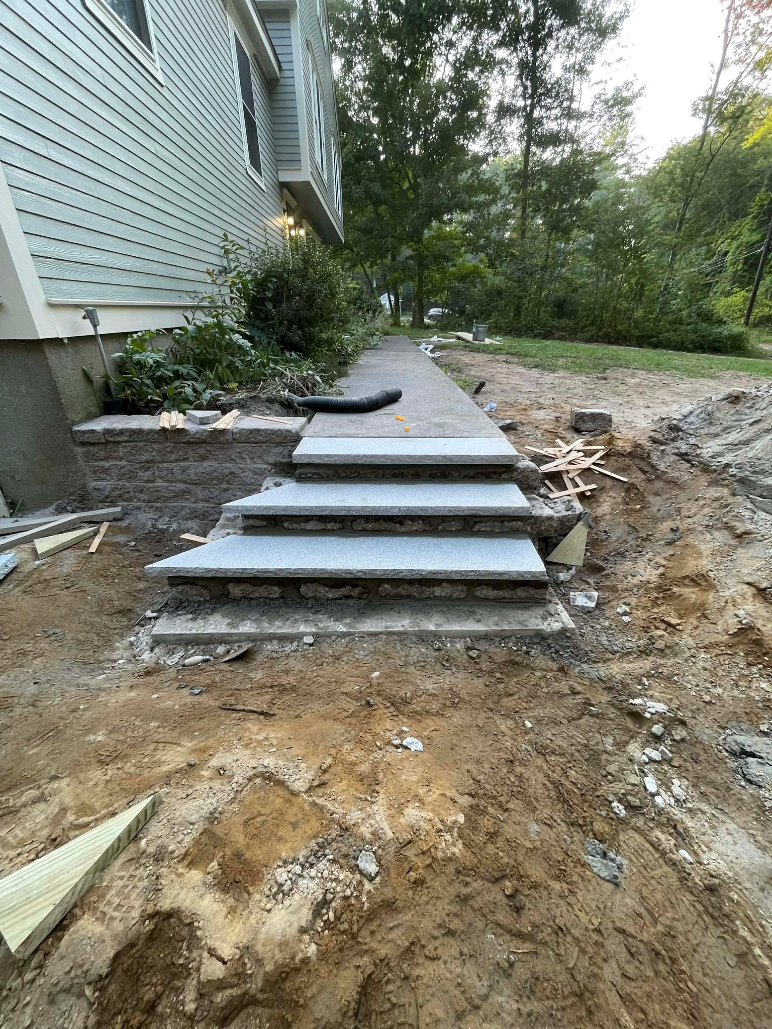 Before after chimney rebuild in Wellesley MA by Elite Chimney