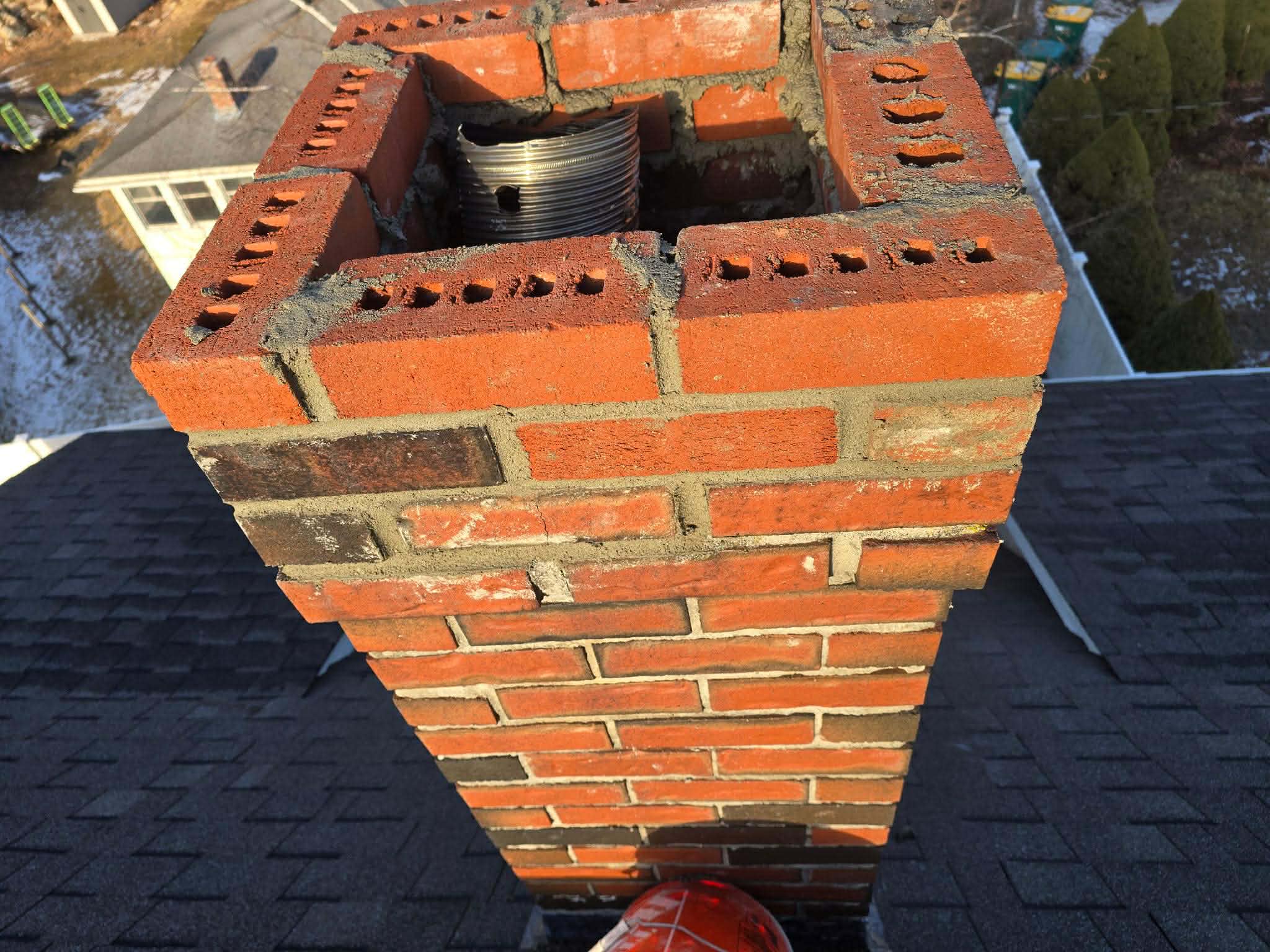 After - Tuckpointing before and after in Quincy MA